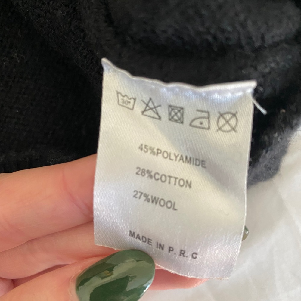 Brandy Melville black mock neck sweater - Picture 4 of 4
